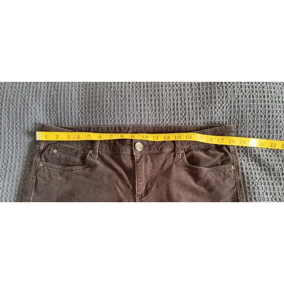 Kut from the Kloth Gray Diana Skinny Corduroy Jeans Size 16 EUC - Picture 7 of 10